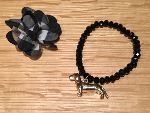 Dachshund Woof Bracelet